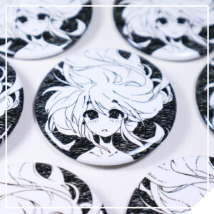 Pinback Button - Flowing
