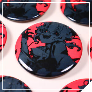 Pinback Button - Feral Wh'ynntre