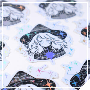 Holo Vinyl Sticker - Celestial Witch