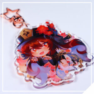 Genshin Impact Acrylic Charm - Hu-Tao
