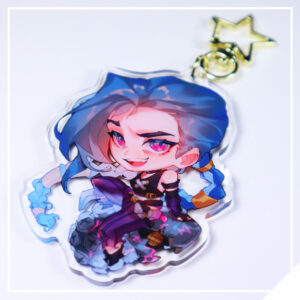 Arcane Acrylic Charm - Jinx