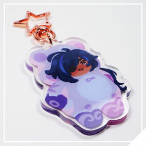 Genshin Acrylic Charm - Guoba Kaeya