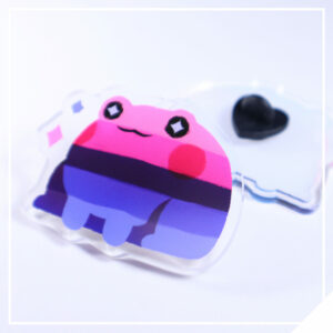 Pride Frog Pin - Omnisexual