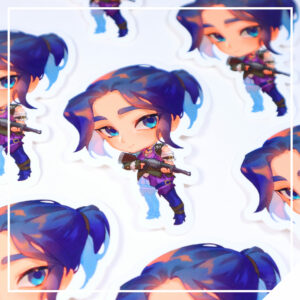 Arcane Vinyl Sticker - Caitlyn