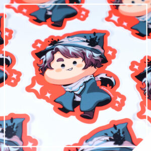 Love Over Glory Vinyl Sticker - Chonky Sterling