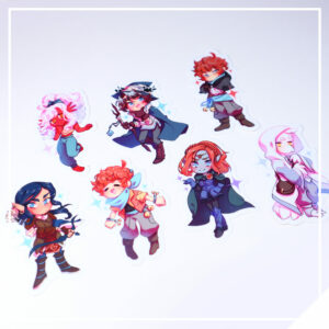 Love Over Glory Vinyl Stickers - LOG Party Set