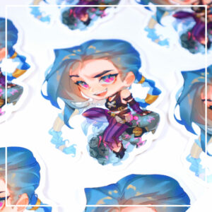 Arcane Vinyl Sticker - Jinx