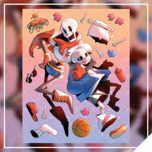 Bone Bros 8x10in Print