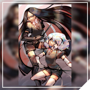Bort and Dia Print