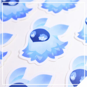 Cryo Abyss Mage Vinyl Sticker