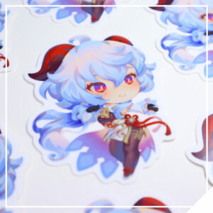 Ganyu Vinyl Sticker