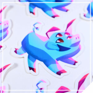 Mandu Kipo Vinyl Sticker
