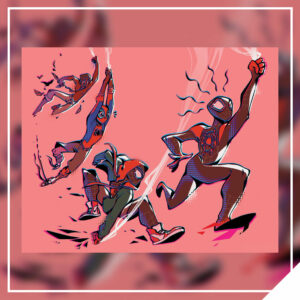 Miles Morales 8x10in Print