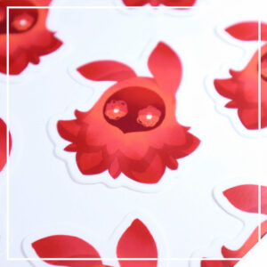 Pyro Abyss Mage Vinyl Sticker