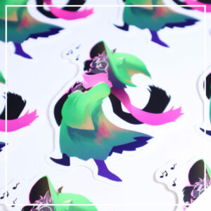 Ralsei Vinyl Sticker