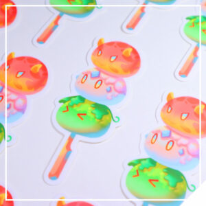Slime Dango Vinyl Sticker