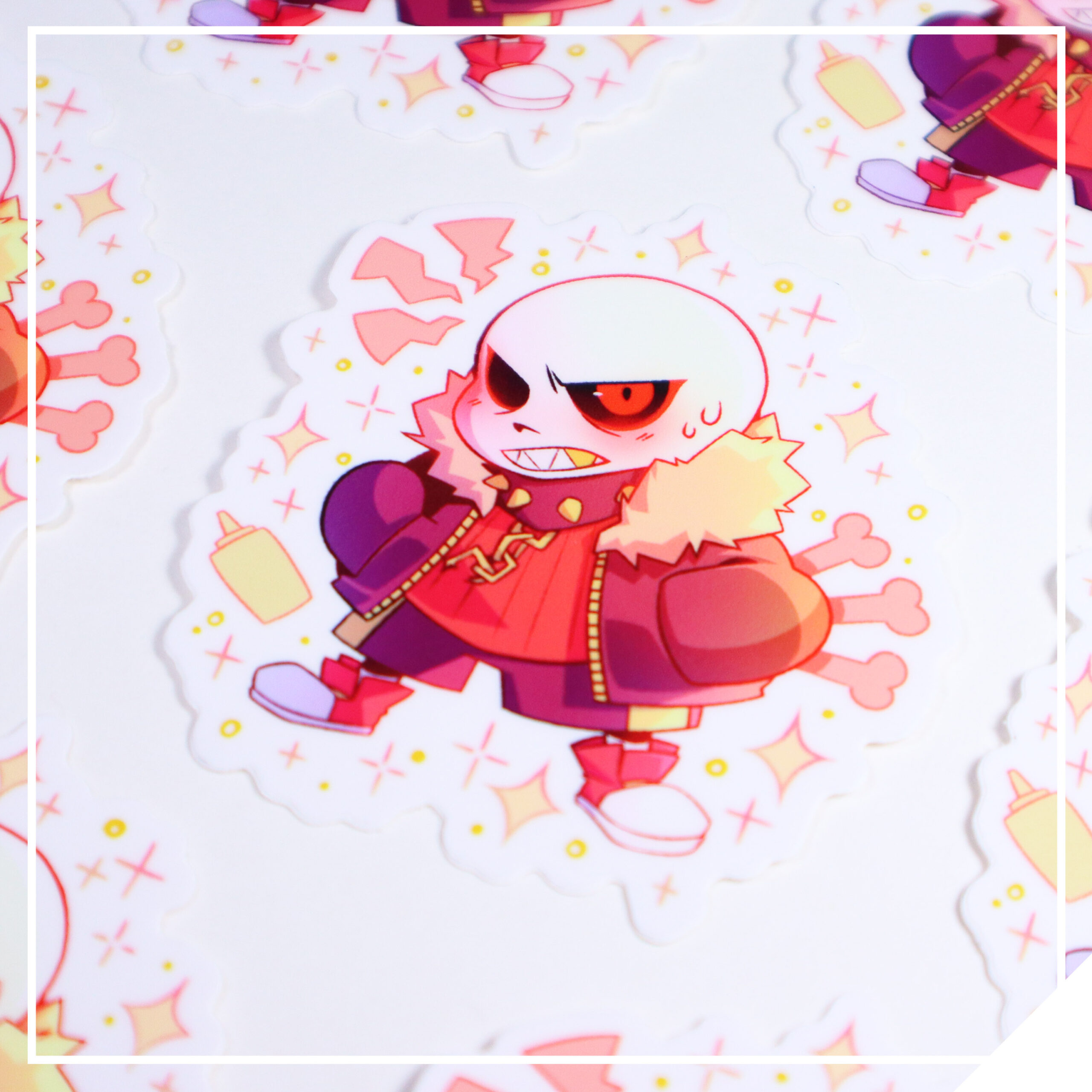 Underfell Sans Sticker