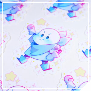 Underswap Sans Vinyl Sticker