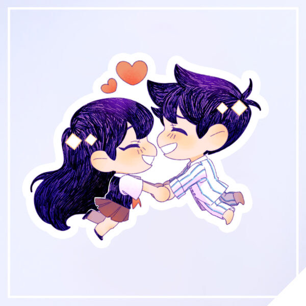 PREORDER Omori Sticker – Mari x Hero – Shannanigans Cafe