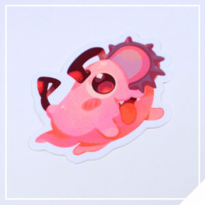 Strawberry Series Sticker - Chain Dog