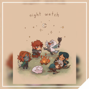 Night Watch 8x10in Print