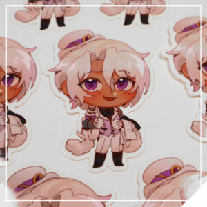 Vampire Boys Sticker - Purple