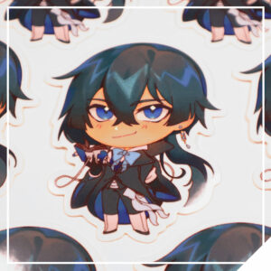 Vampire Boys Sticker - Blue