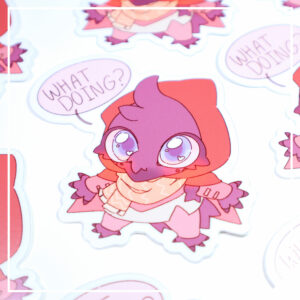 Love Over Glory Vinyl Sticker - What Doing - Eleven