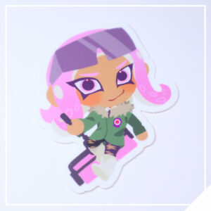 Violet Octoling - Vinyl Sticker