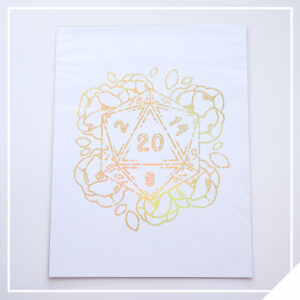 Peony D20 - Gold Foil Print