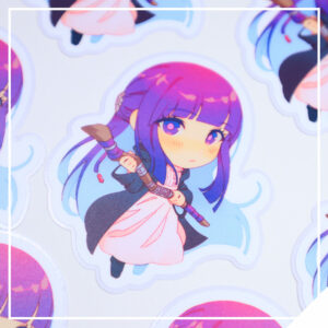 Elven Adventure Vinyl Sticker - Mage
