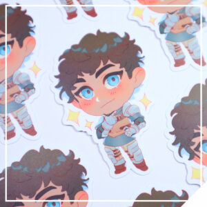 Monster Cooking Vinyl Sticker - Leader