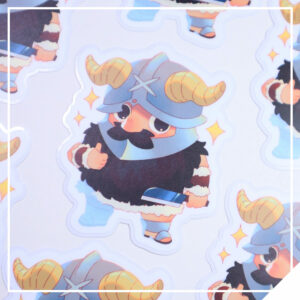 Monster Cooking Vinyl Sticker - Dwarf