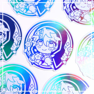 LOG - Season 2 Flower Crown Sterling - Holo / Foil Sticker