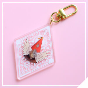 Magical Ink Academy Acrylic Charm - Magic Authority Hat