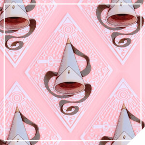 Magical Ink Academy Sticker - Water Mentor Hat - Clear Sticker