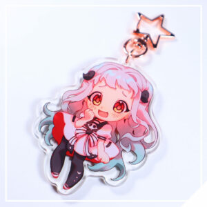 Bathroom Ghosts Acrylic Charm - Radish