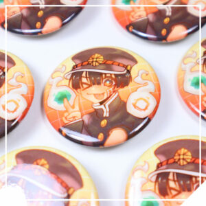Pinback Button 1.5" - Spirit White