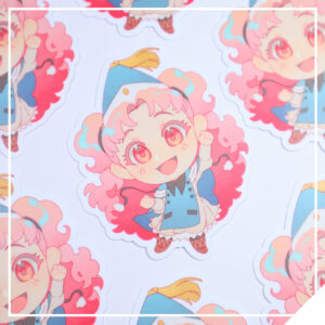 Magical Ink Academy Sticker - Pink Apprentice