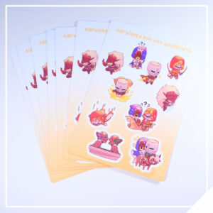 Tarnished But Not Maidenless Stickersheet