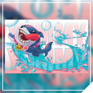 YUMMY YUMMY - Jeff The Landshark Print