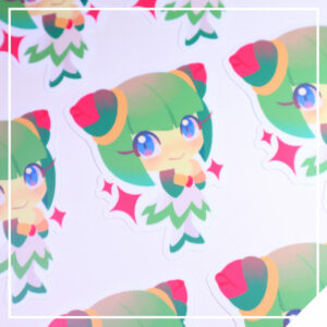 Planetary Sacrifice - Blue Hedgehog and Friends Vinyl Sticker