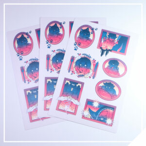 Haunting Portraits Stickersheet