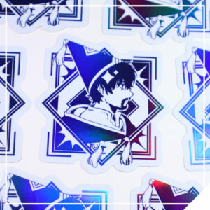 Magical Ink Academy Sticker - Fire Mentor - Holo / Foil Sticker