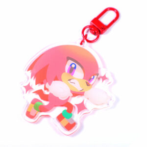 Red Echidna - Blue Hedgehog and Friends Acrylic Charm