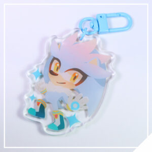 Cyan Speed - Blue Hedgehog and Friends Acrylic Charm