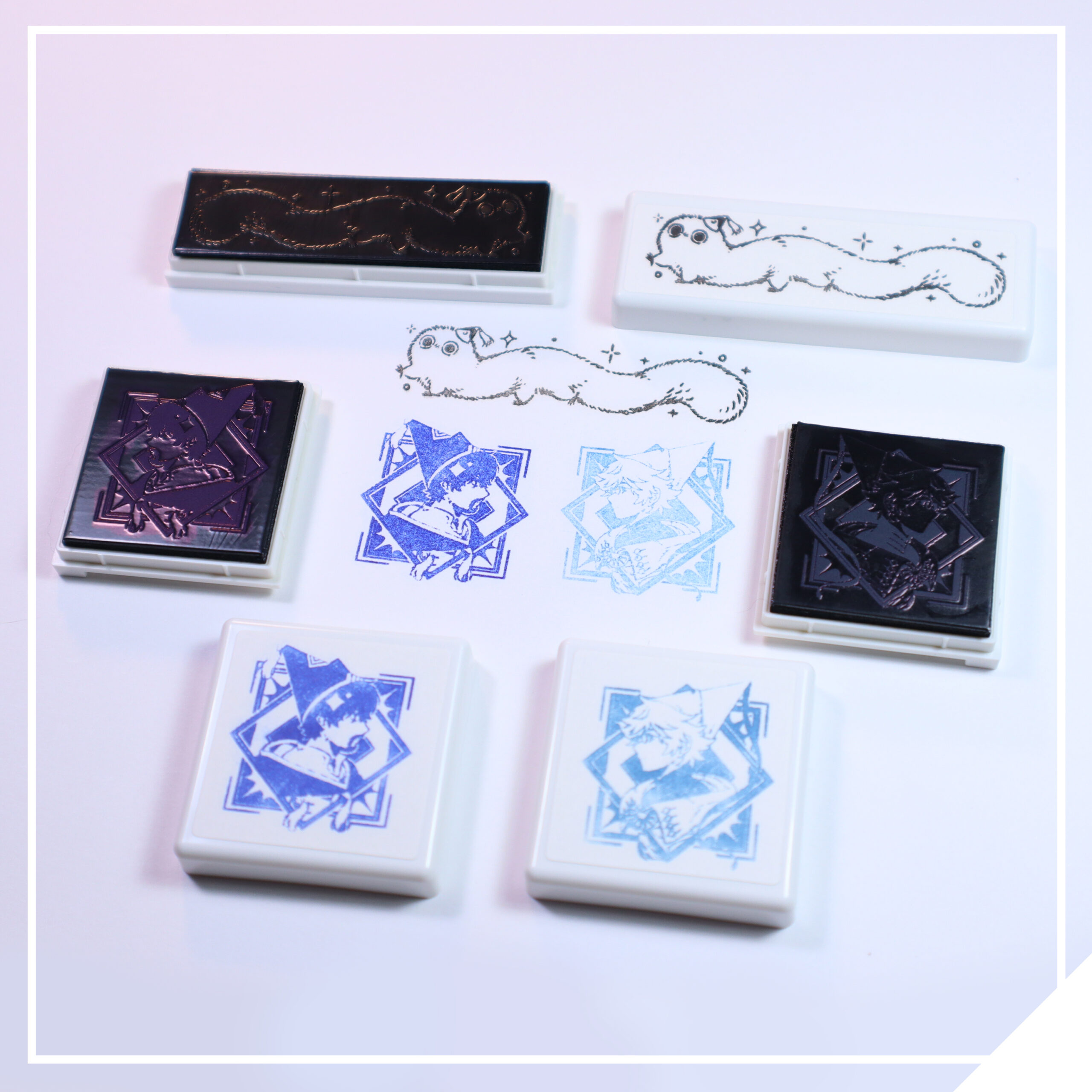 Magical Ink Academy Stamp Set - Silhouette Mint Stamp Set of 3 - Image 2