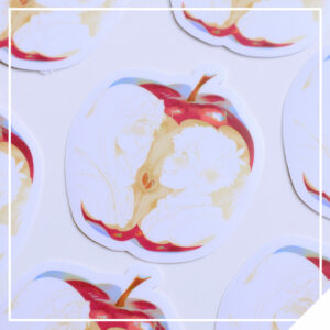 Love Over Glory Vinyl Sticker - Staren Apple Trend