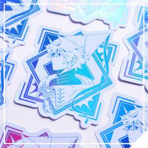 Magical Ink Academy Sticker - Water Mentor - Holo / Foil Sticker